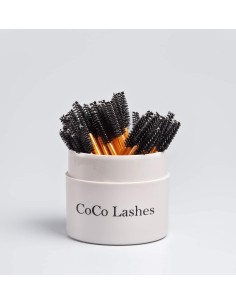 Złote szczoteczki do rzęs (50 szt.) - Golden Beauty Lashes