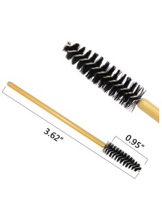 Złote szczoteczki do rzęs (50 szt.) - Golden Beauty Lashes