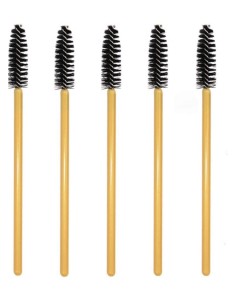 Złote szczoteczki do rzęs (50 szt.) - Golden Beauty Lashes