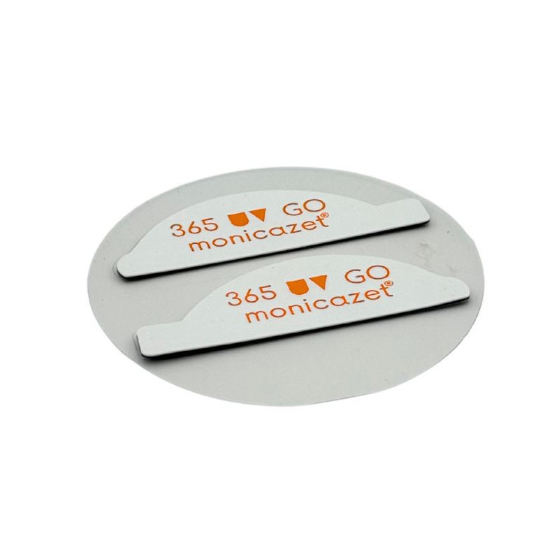 DUO PADS 365 UV GO – Protective Eye Covers for Clients – 3 Pairs white