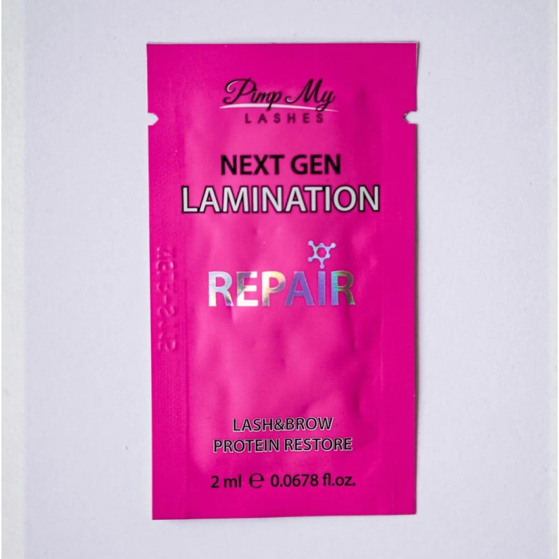 NEXT GEN Lash & Brow Lamination Sachet Kit with Leaflet (PL language) – Korean & Classic meets Pimp My Lashes
