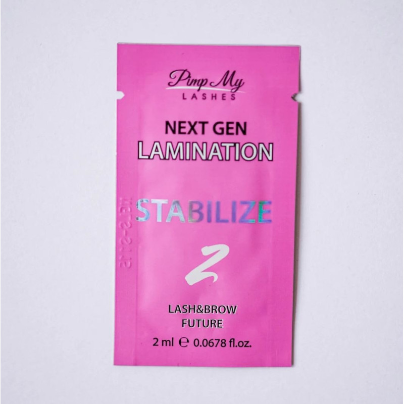 NEXT GEN Lash & Brow Lamination Sachet Kit with Leaflet (PL language) – Korean & Classic meets Pimp My Lashes