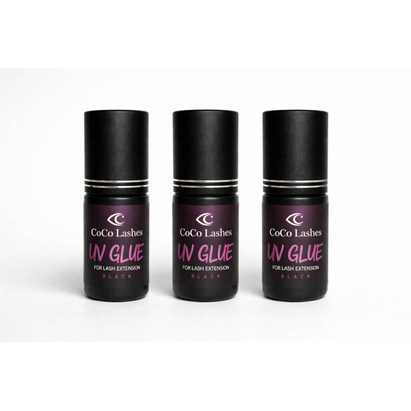 BLACK UV LED Lash Adhesive 5 ml