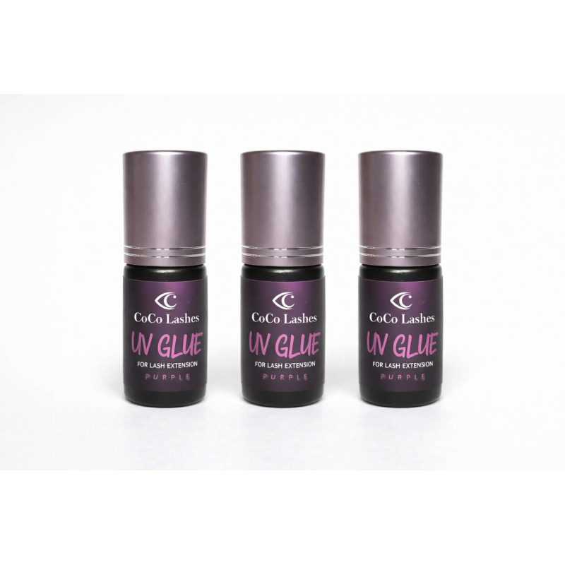 PURPLE UV LED Lash Adhesive 5 ml