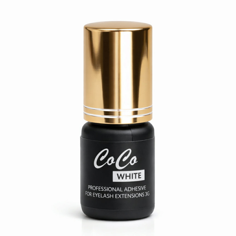 Klej do rzęs CoCo White - Golden Beauty Lashes in London