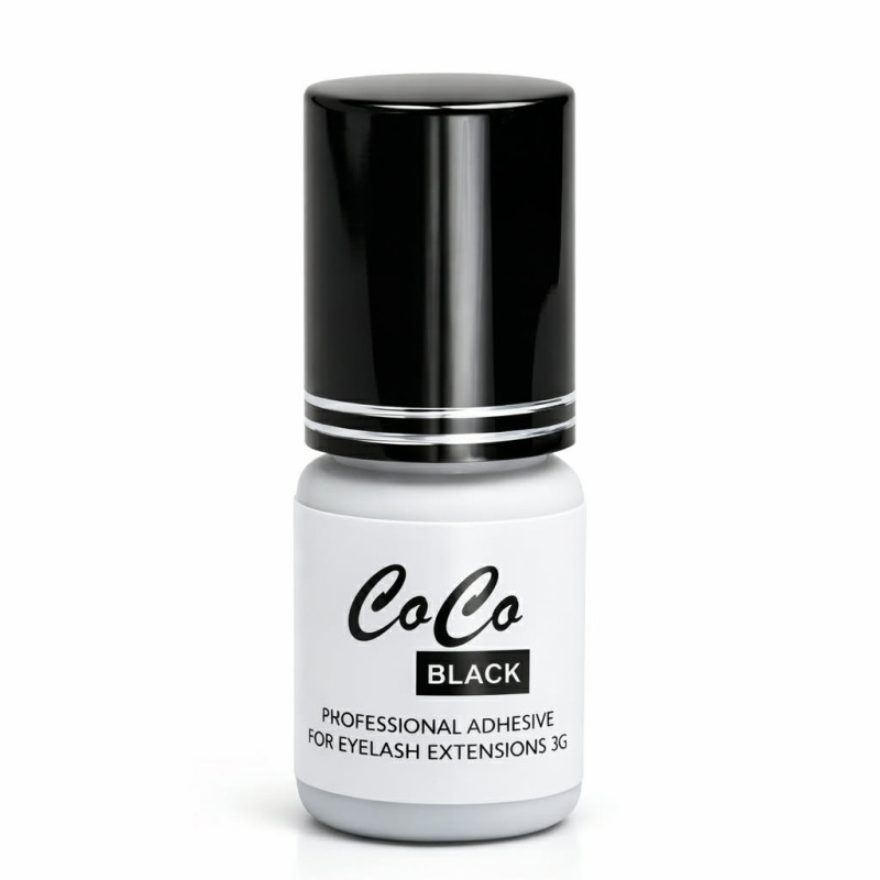 CoCo Black Eyelash Adhesive - Golden Beauty Lashes