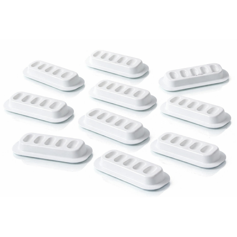 Self-Adhesive white Glue Drop 10 pcs