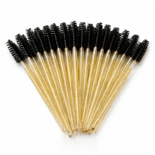 Crystal Gold Mascara Wands Brushes (50 pcs)