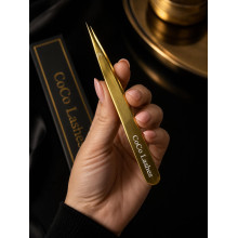 Gold Isolation Tweezers