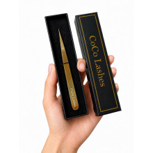 Gold Isolation Tweezers