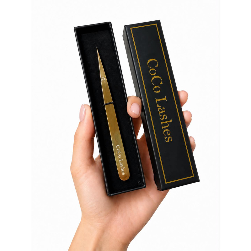 Gold Isolation Tweezers