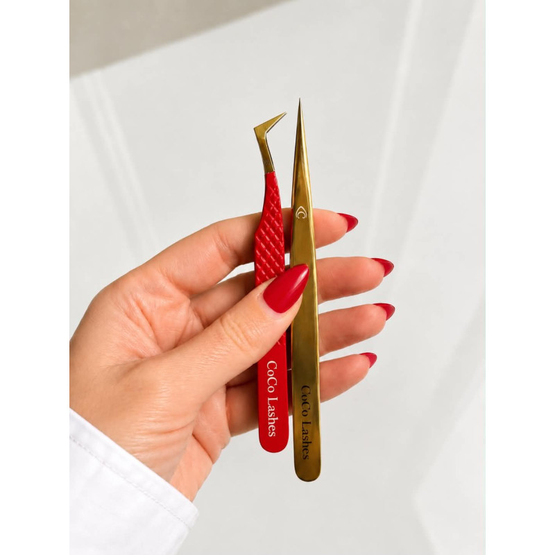 Lash Tweezers Set No. 1