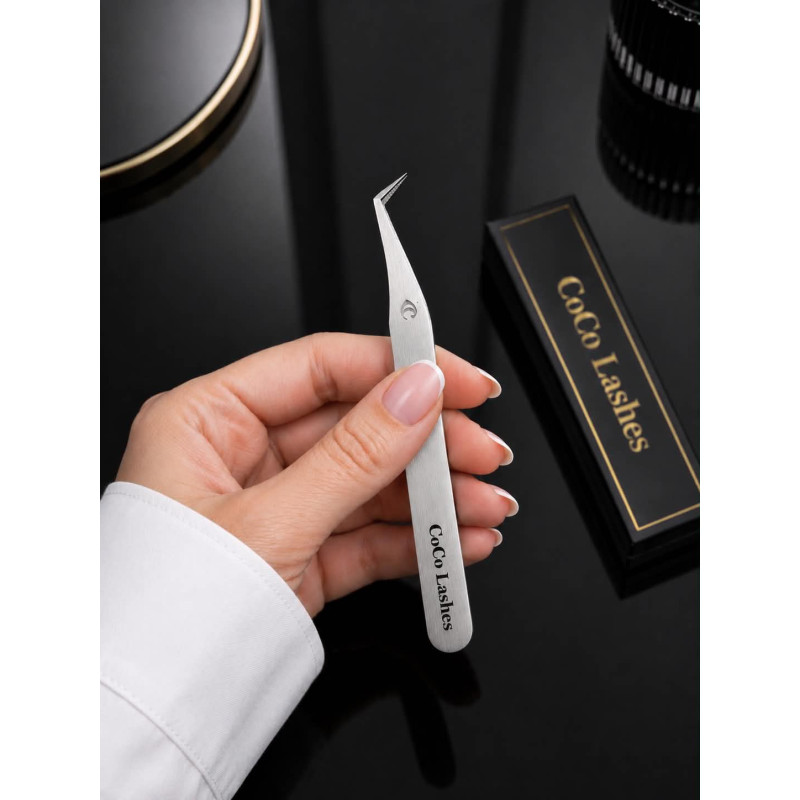 CoCo 45° Fiber Tip Volume Lash Tweezers