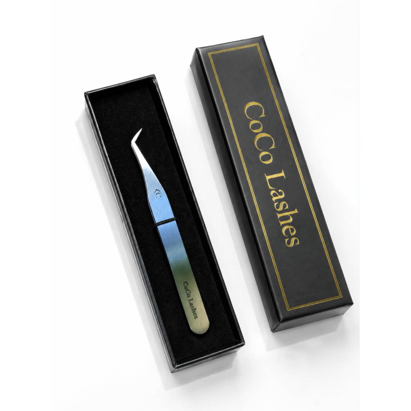 CoCo 45° Fiber Tip Volume Lash Tweezers