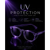 UV/Led Purple Glasses