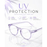 UV/Led Purple Glasses