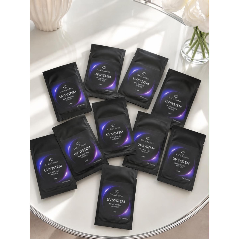 UV Black Eye Bio Patches 10 pairs