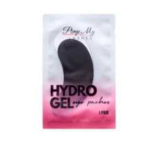 Black UV Hydrogel Eye Pads Pimp My Lashes 10 pcs