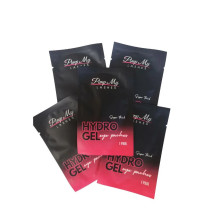 Black UV Hydrogel Eye Pads Pimp My Lashes 10 pcs