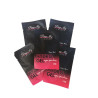 Black UV Hydrogel Eye Pads Pimp My Lashes 10 pcs