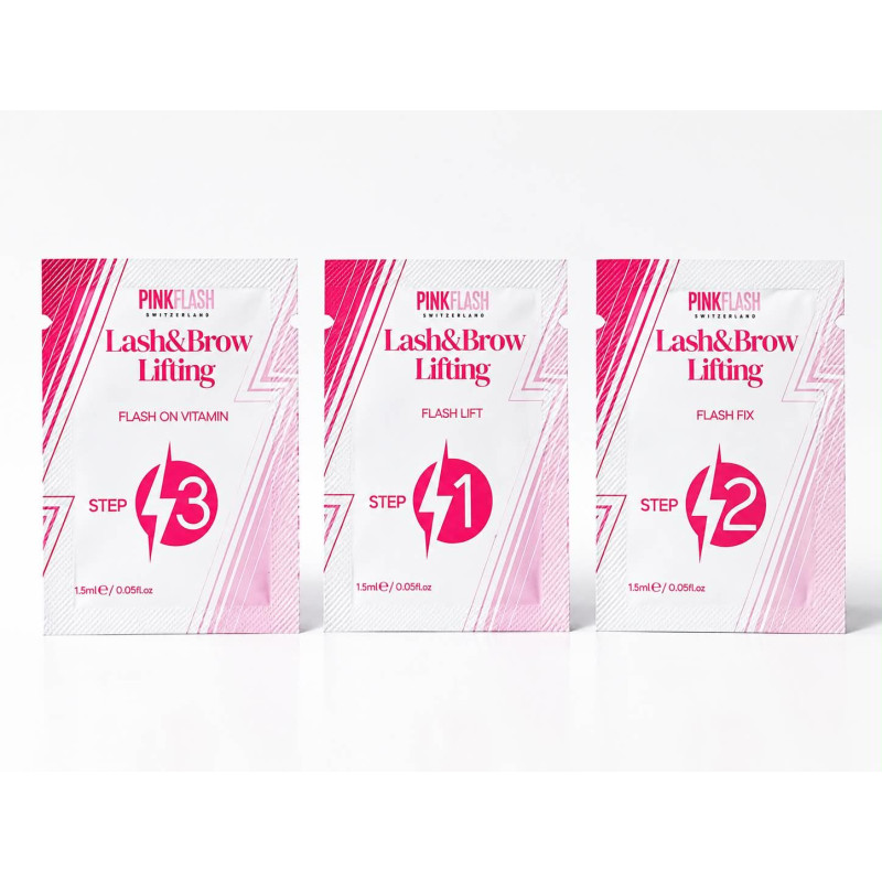 Pink Flash SAMPLE 3 pcs