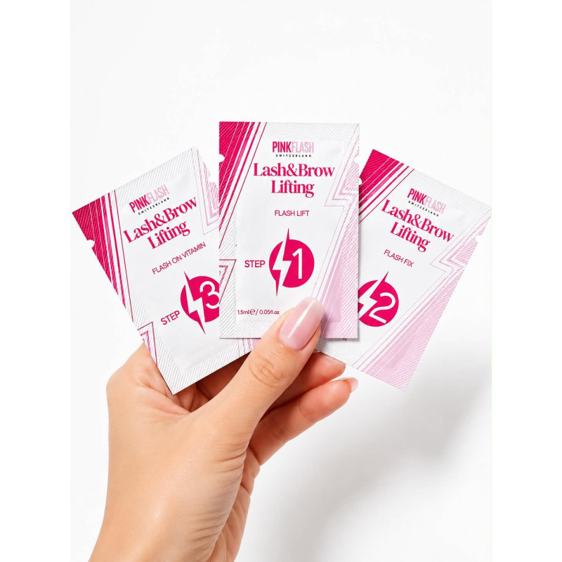 Pink Flash SAMPLE 3 pcs