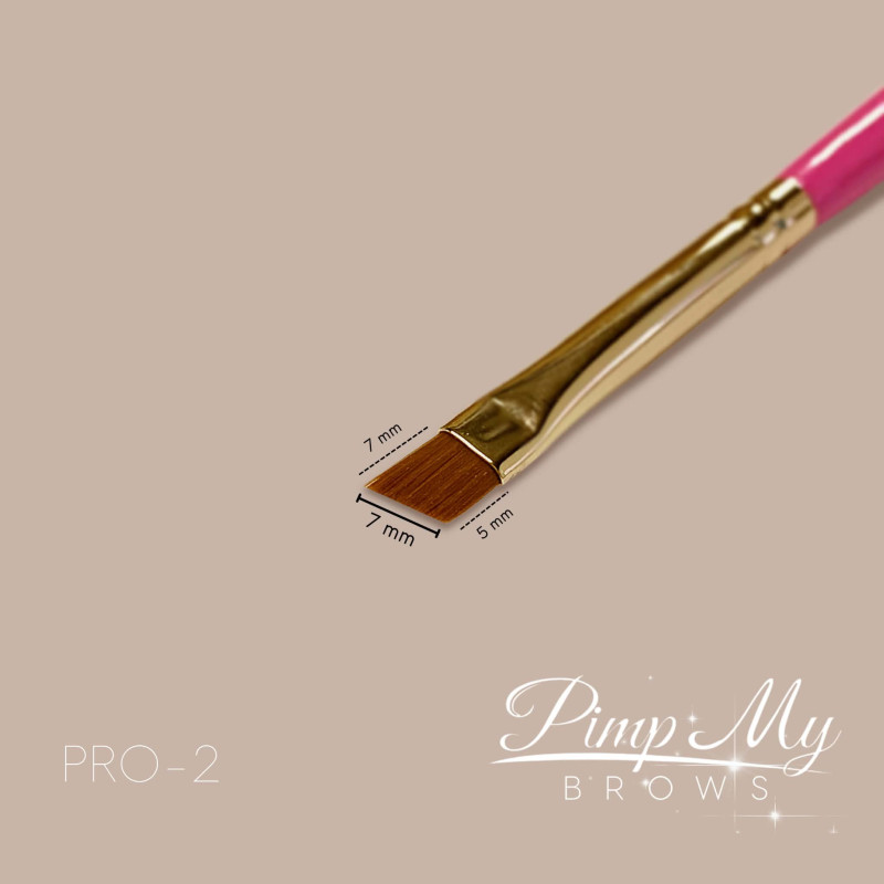 Pimp My Brows PRO 2 | Angled Precision Brow Brush