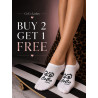 Women's socks with CoCo lashes logo