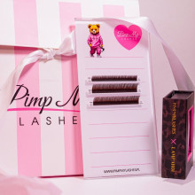 Mini J 0.10 MIX Bottom/Short Lashes, EPIC LASH LINE Savanna Night, LAMPARDI x Pimp My Lashes