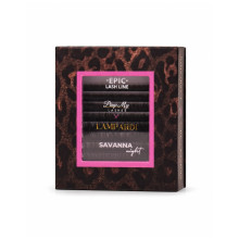 Mini J 0.10 MIX Bottom/Short Lashes, EPIC LASH LINE Savanna Night, LAMPARDI x Pimp My Lashes