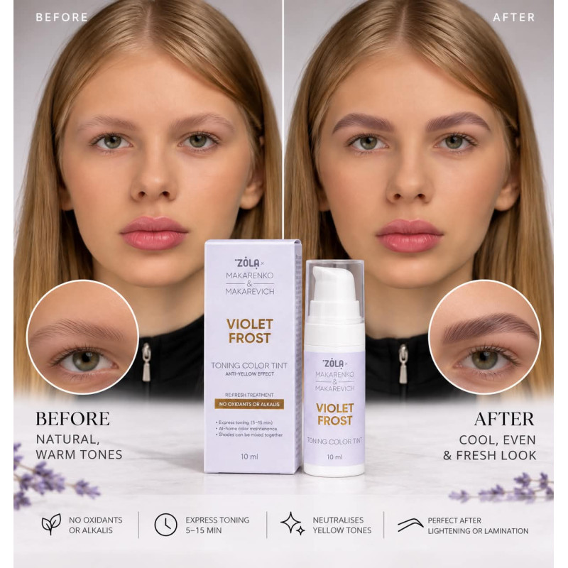ZOLA Violet Frost Toning Color Tint 10 ml