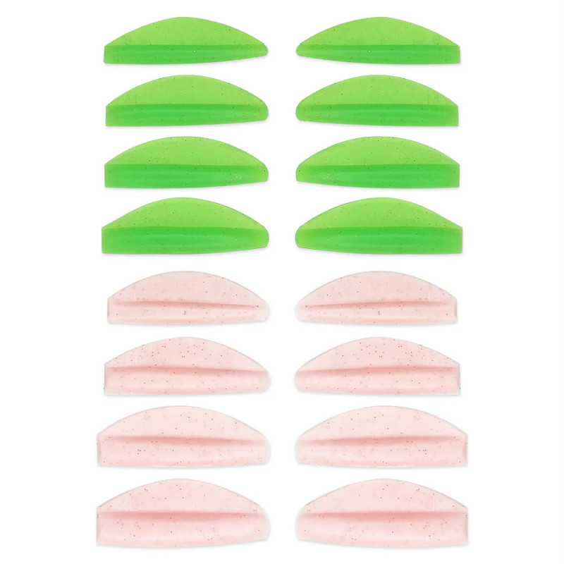 ZOLA ROUND CURL PINK & GREEN SHIELDS