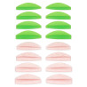 ZOLA ROUND CURL PINK & GREEN SHIELDS