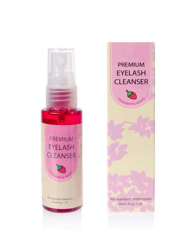 Premium Eyelash Cleanser - Strawberry Scent